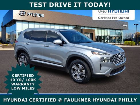 Certified 2023 Hyundai Santa Fe SEL w/ Premium Package AWD/4WD image 1