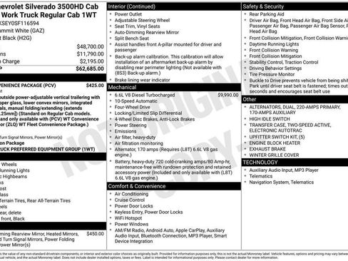 New 2025 Chevrolet Silverado 3500 W/T w/ WT Convenience Package AWD/4WD image 2
