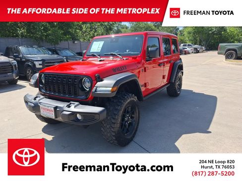 Used 2024 Jeep Wrangler Unlimited Sport AWD/4WD image 1