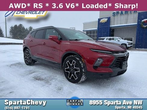 Used 2023 Chevrolet Blazer RS w/ Driver Confidence II Package image 1