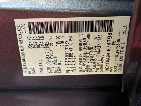 Used 2021 Nissan Rogue S image 21