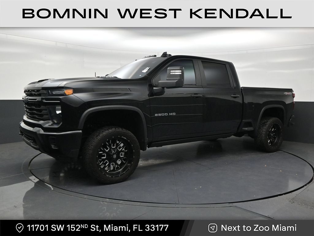 Used 2025 Chevrolet Silverado 2500 Custom w/ Custom Value Package AWD/4WD image 1