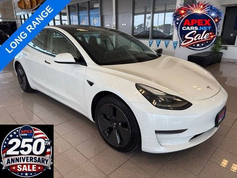 Used 2021 Tesla Model 3 Long Range AWD/4WD image 1