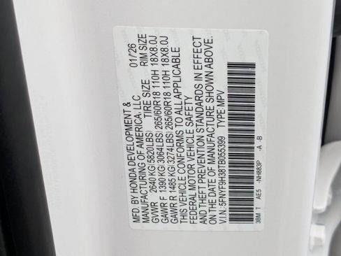 Used 2026 Honda Passport RTL image 22