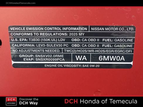 Used 2025 Nissan Sentra SV w/ All-Weather Package image 9