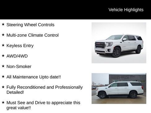 Used 2023 GMC Yukon XL SLT w/ SLT Premium Package image 31