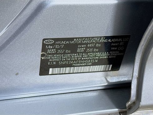 Used 2017 Hyundai Sonata Sport w/ Value Edition Package 02 FWD image 34