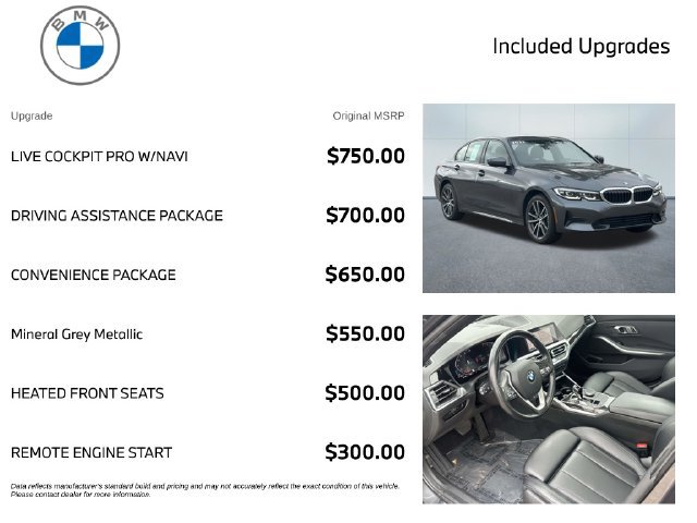 Used 2022 BMW 330i xDrive Sedan w/ Driving Assistance Package AWD/4WD image 4