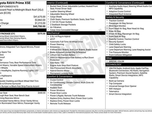 Used 2021 Toyota RAV4 XSE w/ Weather Package image 2