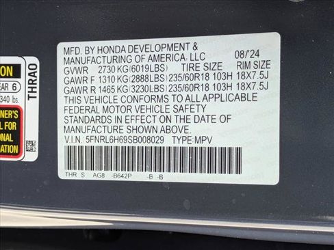 Used 2025 Honda Odyssey EX-L image 26