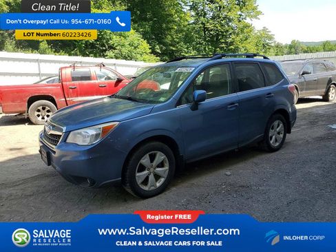 Used 2015 Subaru Forester 2.5i Limited AWD/4WD image 1