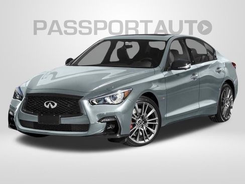 Used 2023 INFINITI Q50 Red Sport 400 w/ Carbon Fiber Package RWD image 89