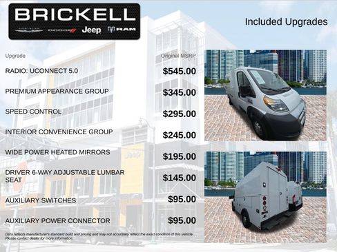 Used 2017 RAM ProMaster 3500 w/ Premium Appearance Group FWD image 5