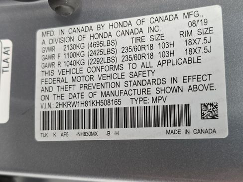 Used 2019 Honda CR-V EX-L image 36