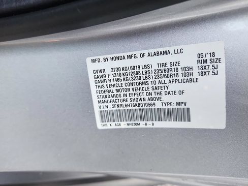 Used 2019 Honda Odyssey EX-L image 32