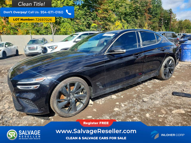 Used 2022 Genesis G70 3.3T w/ Sport Advanced Package RWD image 1