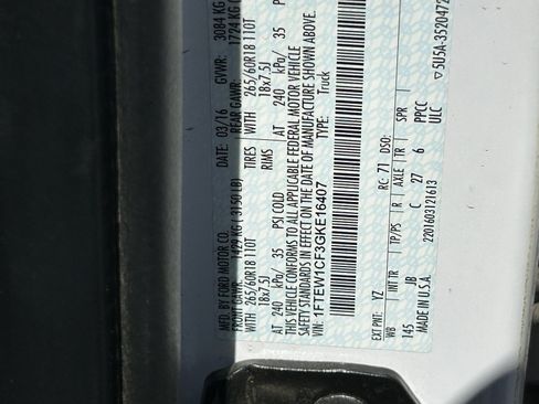 Used 2016 Ford F150 XLT w/ Equipment Group 301A Mid RWD image 20