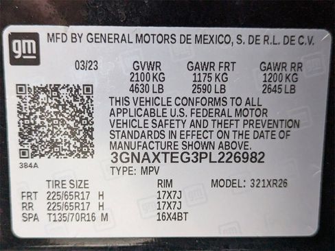 Used 2023 Chevrolet Equinox LT w/ Driver Convenience Package image 49