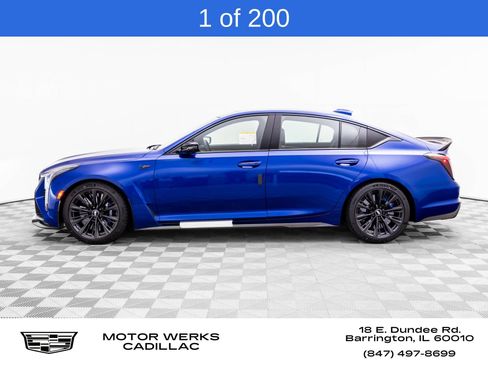 Used 2026 Cadillac CT5 V Blackwing w/ Deep Ocean Appearance Package RWD image 2