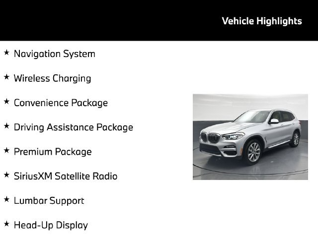 Used 2019 BMW X3 sDrive30i w/ Premium Package RWD image 5