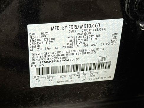 Used 2023 Ford Explorer ST w/ Equipment Group 401A AWD/4WD image 28