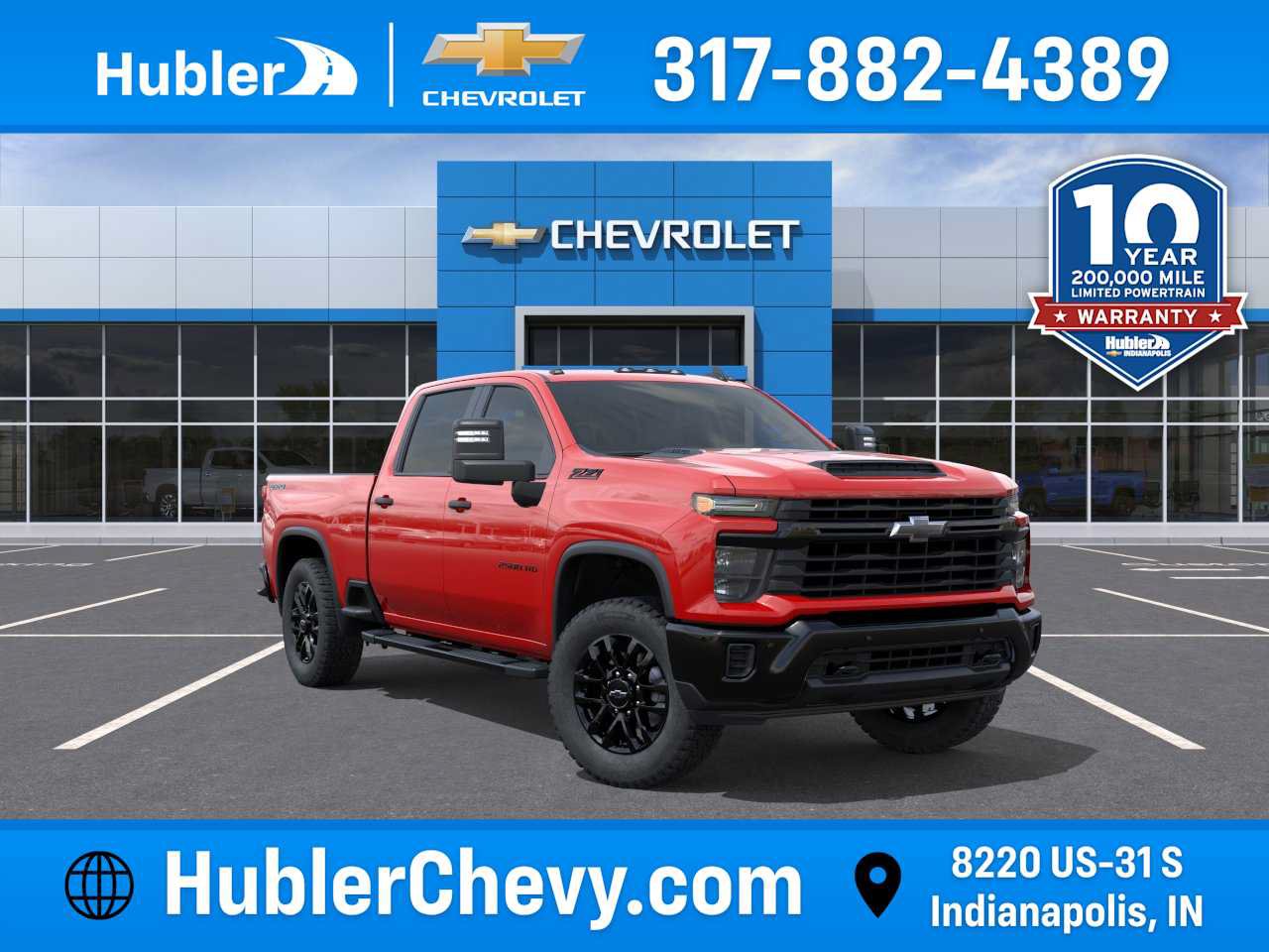 New 2026 Chevrolet Silverado 2500 Custom w/ Custom Value Package AWD/4WD image 1
