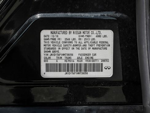 Used 2017 INFINITI Q50 3.0t Premium image 58