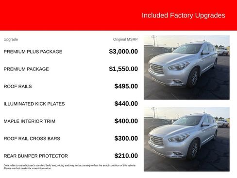 Used 2014 INFINITI QX60 FWD w/ Premium Plus Package image 3