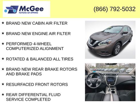 Used 2018 Nissan Murano SV AWD/4WD image 8