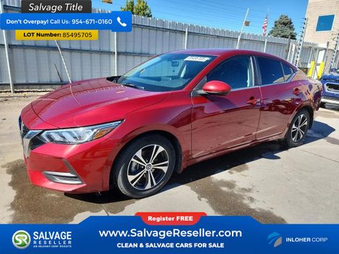 Used 2022 Nissan Sentra SV w/ All-Weather Package image 1