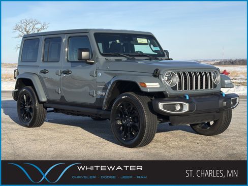 Used 2024 Jeep Wrangler Sahara w/ Technology Group image 1
