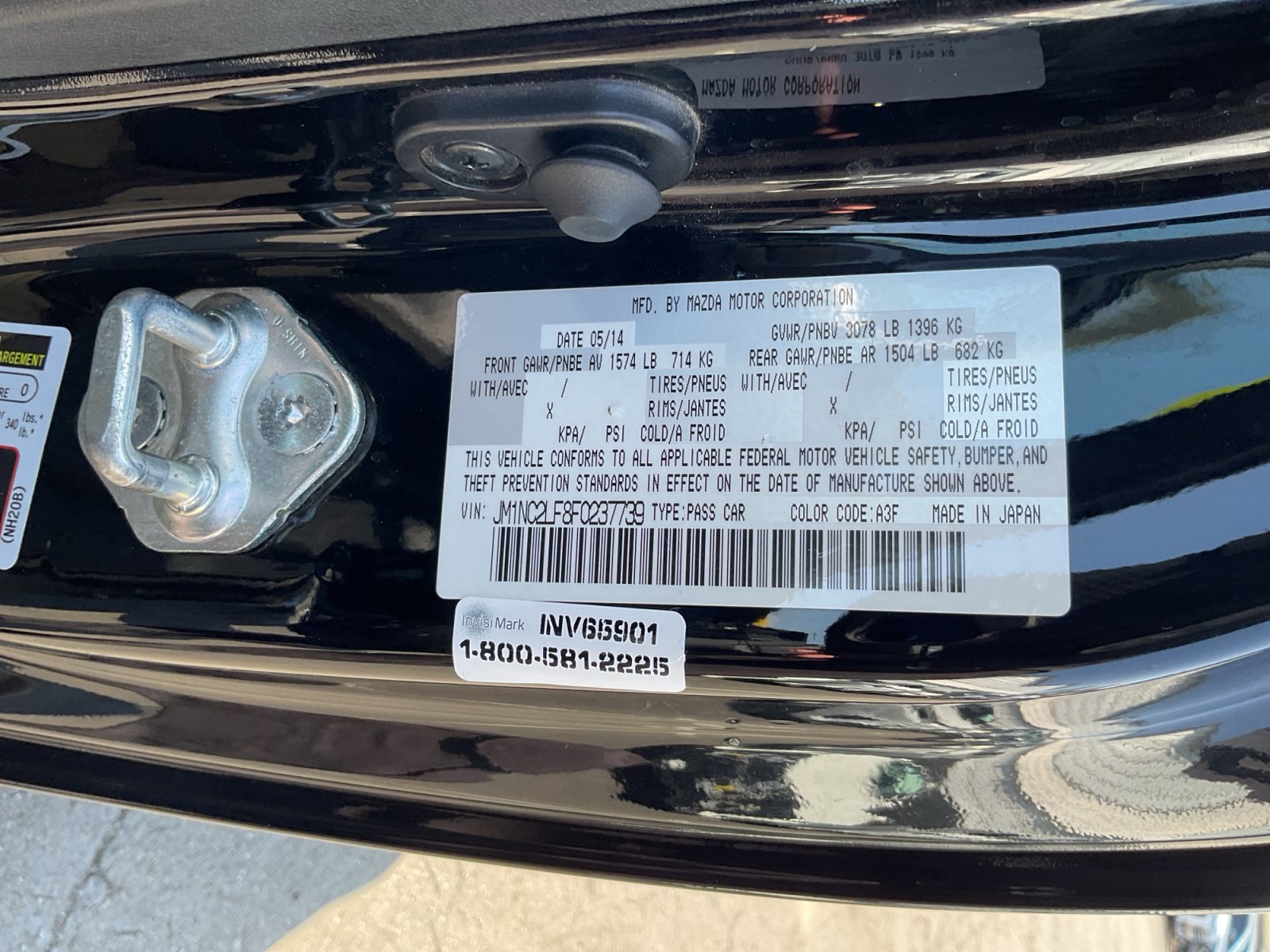 Used 2015 MAZDA MX-5 Miata Club RWD image 19
