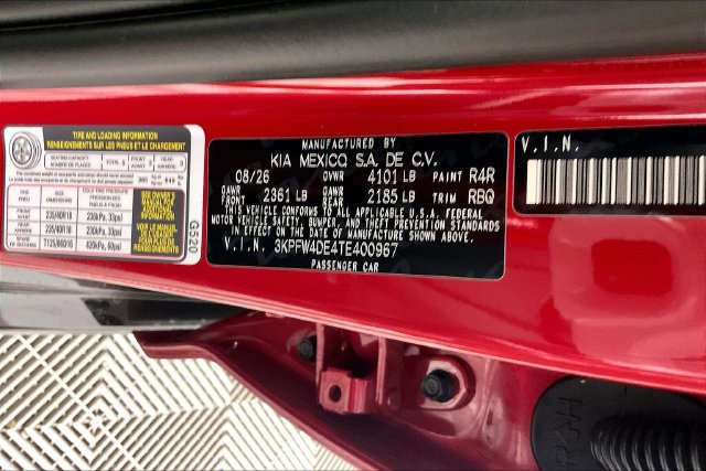 New 2026 Kia K4 EX FWD image 8