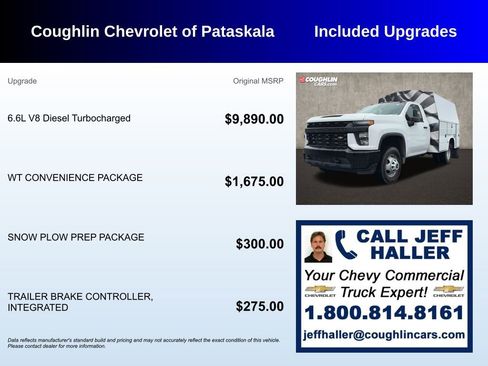 Used 2021 Chevrolet Silverado 3500 W/T w/ WT Convenience Package AWD/4WD image 3