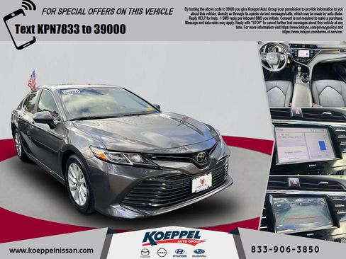 Used 2020 Toyota Camry LE image 1