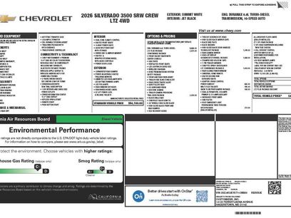 New 2026 Chevrolet Silverado 3500 LTZ w/ LTZ Plus Package