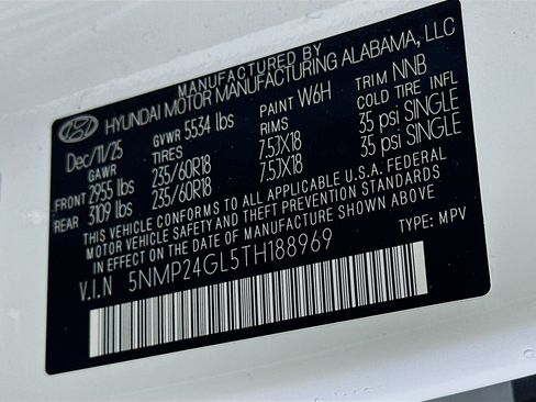 Used 2026 Hyundai Santa Fe SEL FWD image 12