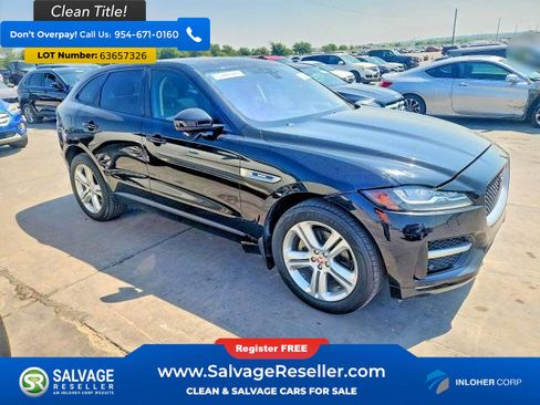 Used 2017 Jaguar F-PACE R-Sport AWD/4WD image 5