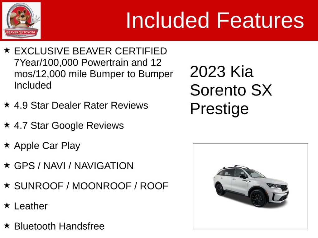 Used 2023 Kia Sorento SX AWD/4WD image 4