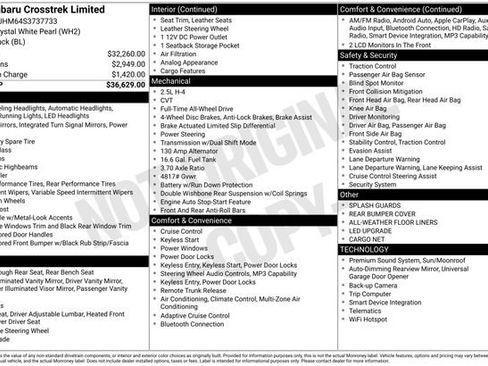 Certified 2025 Subaru Crosstrek 2.5i Limited image 31