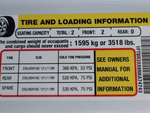 Used 2022 Ford Transit 250 148 High Roof Extended RWD image 45