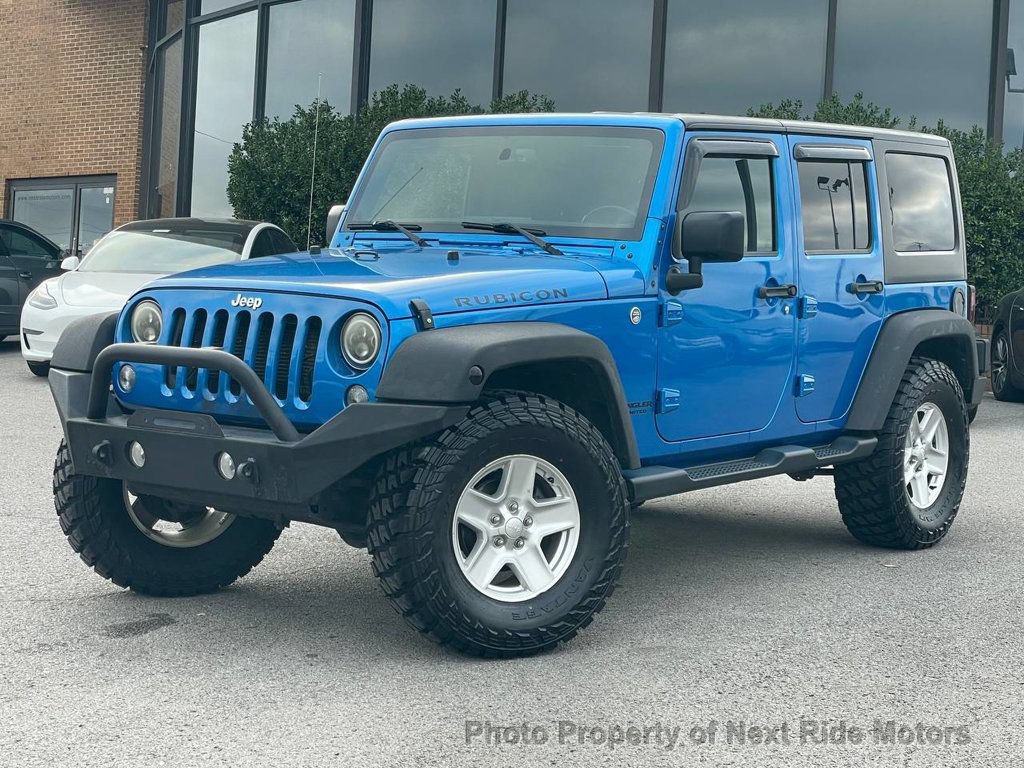 Used 2015 Jeep Wrangler Unlimited Rubicon w/ Connectivity Group AWD/4WD image 26