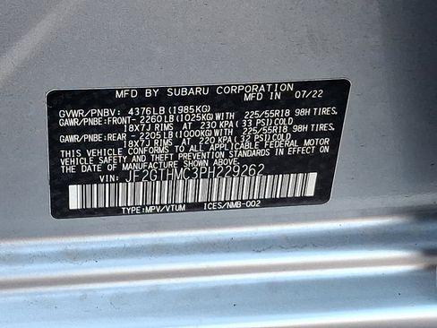 Used 2023 Subaru Crosstrek 2.5i Limited w/ Moonroof Package image 27