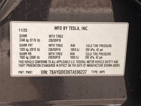 Used 2026 Tesla Model Y 2WD image 30