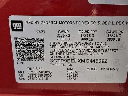 Used 2021 GMC Sierra 1500 AT4 AWD/4WD image 26