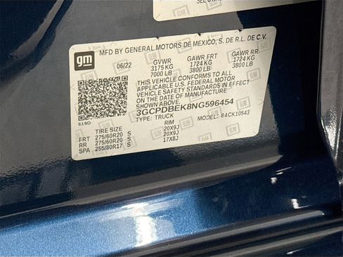 Certified 2022 Chevrolet Silverado 1500 Custom w/ LPO, Dark Essentials Package image 32