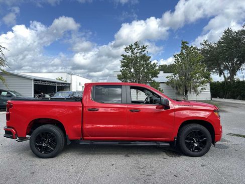 Used 2025 Chevrolet Silverado 1500 Custom w/ LPO, Dark Essentials Package RWD image 7