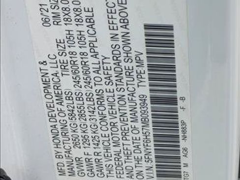 Used 2021 Honda Pilot EX-L image 16