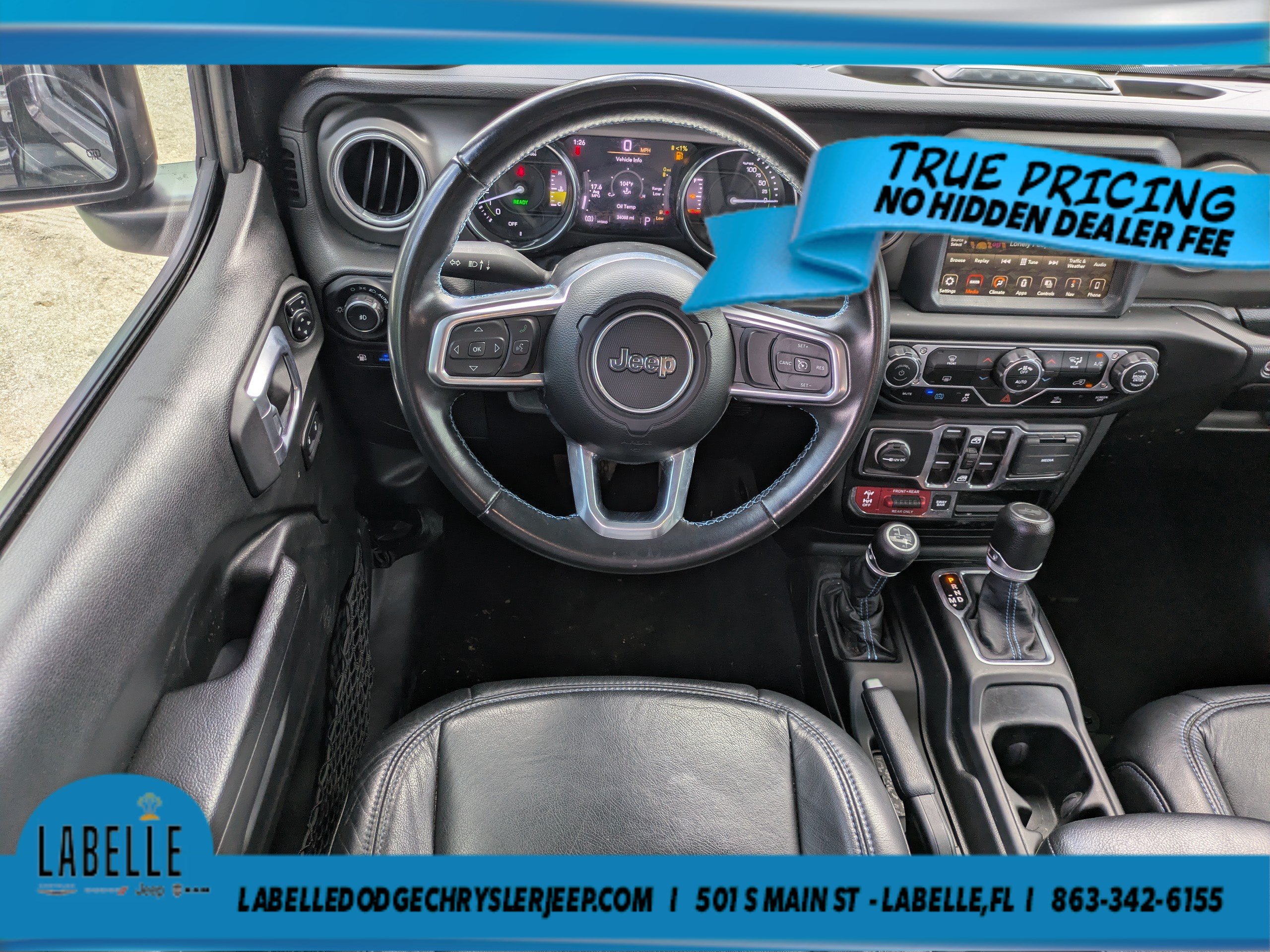 Used 2022 Jeep Wrangler Unlimited Rubicon 4xe AWD/4WD image 14