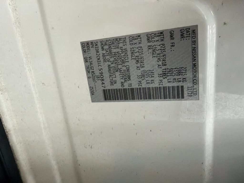 Used 2020 Nissan Pathfinder SL FWD image 34